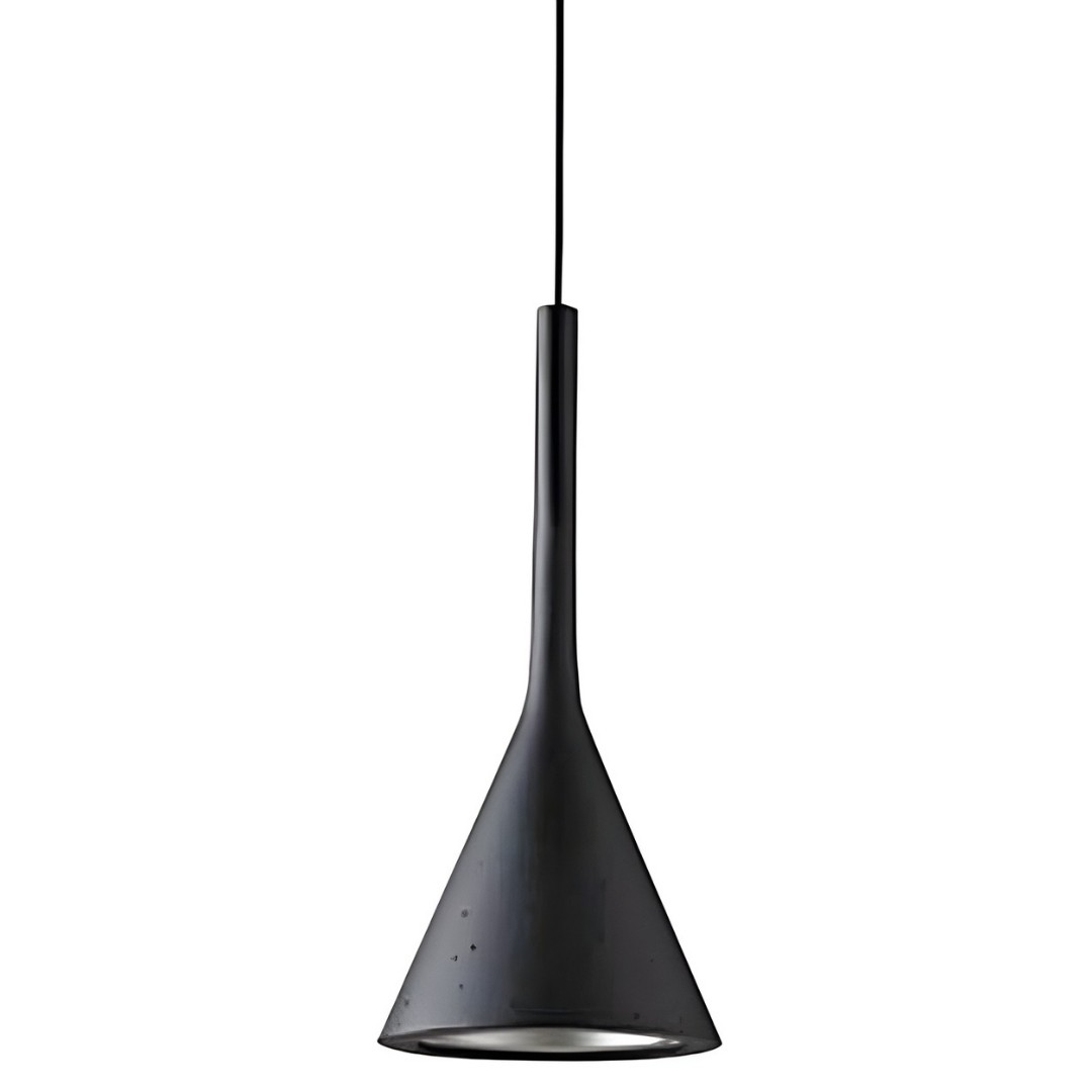 Black cement cone pendant variant