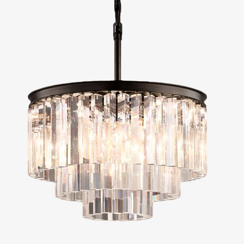 Clear crystal Aurevon chandelier variant