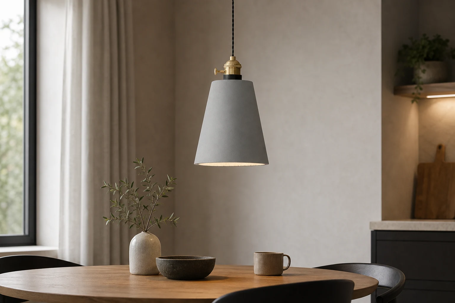 Lifestyle scene for the pendant light