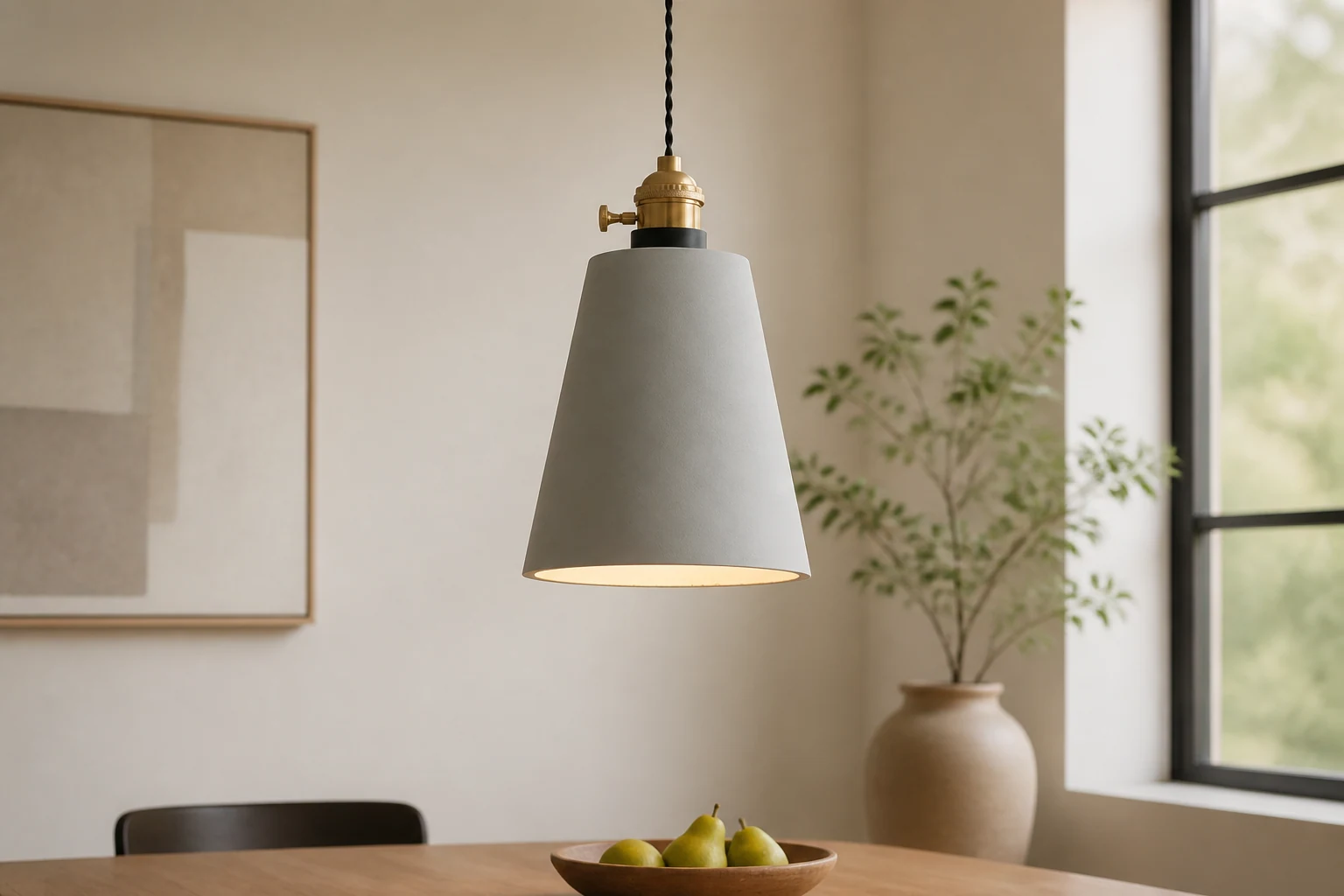 Lifestyle scene for the pendant light